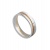 WHITE AND ROSE GOLD SQUARE FLAT BAND