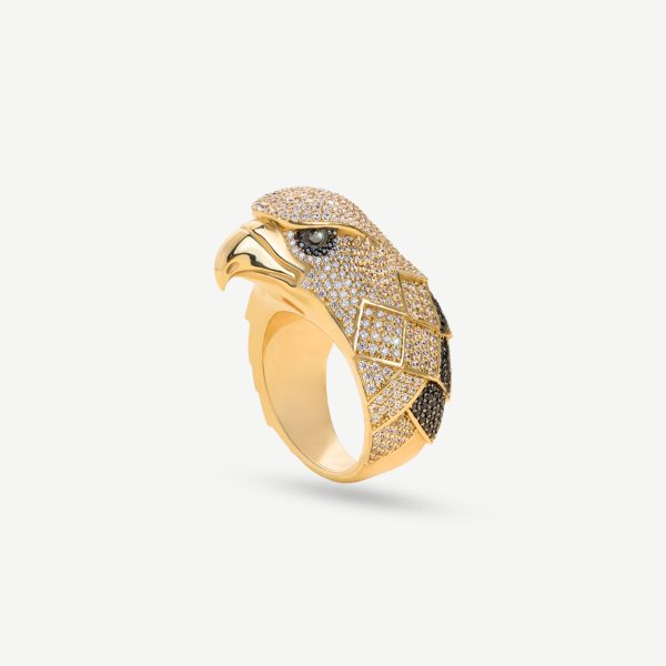 Personalised Eagle Ring