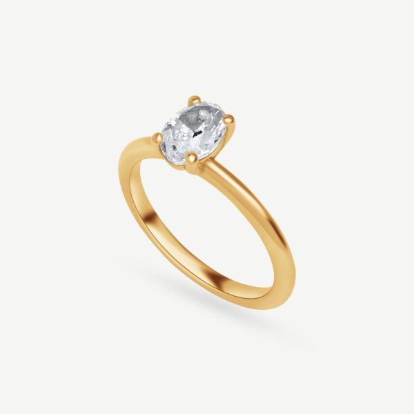 Oval Diamond Ring