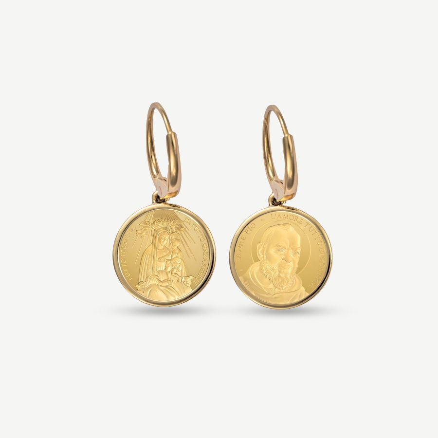 Artistic Coins Earrings