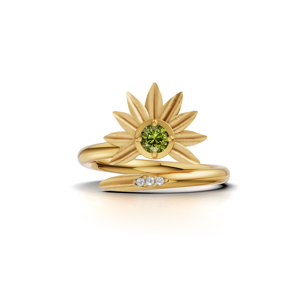 OLIVE DAWN PERIDOT RING - Image 2