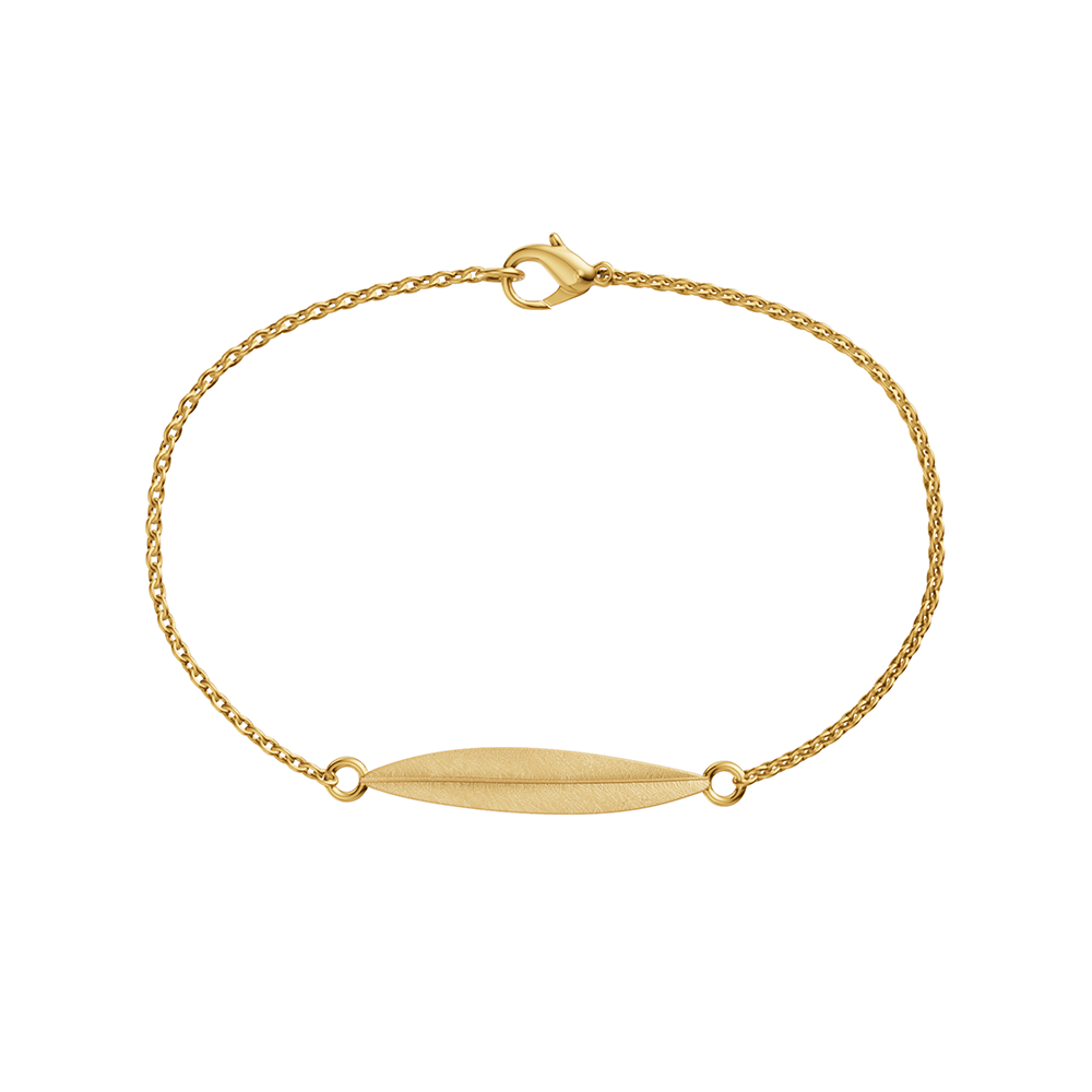 OLIVE LEAF GOLD BRACELET