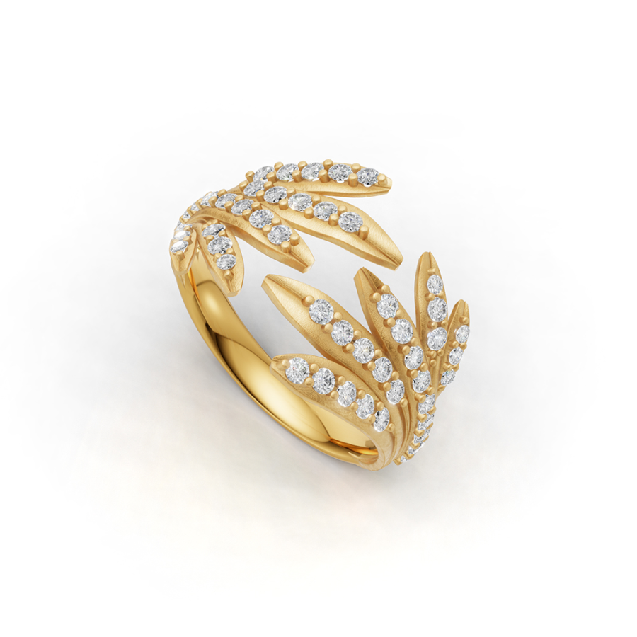 OLIVE RAY DIAMOND RING