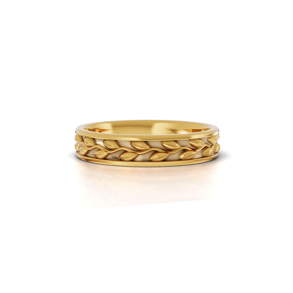 OLIVE LEAF GOLD BAND - Image 2