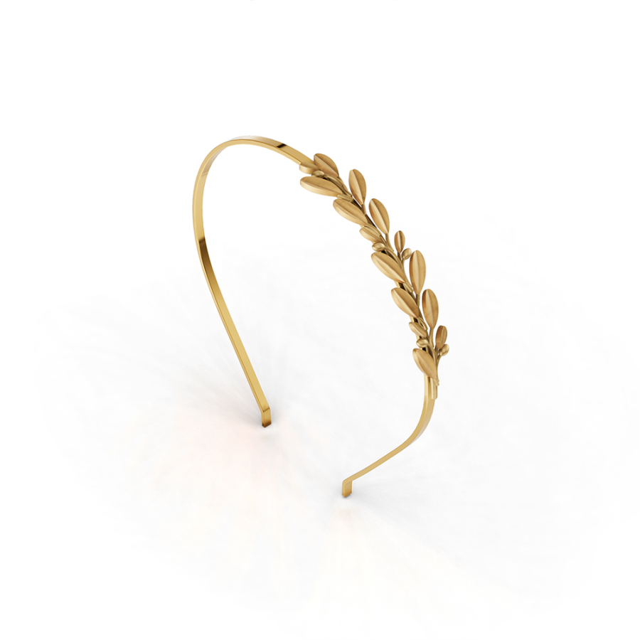 OLIVE CROWN HEADBAND