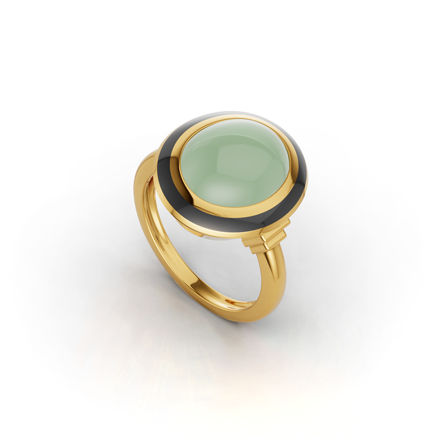 CHALCEDONY GLOW RING