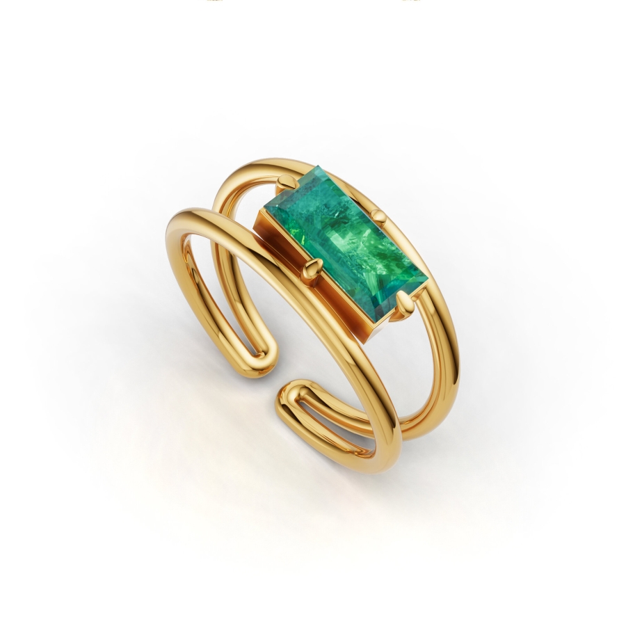 EMERALD EMBRACE RING