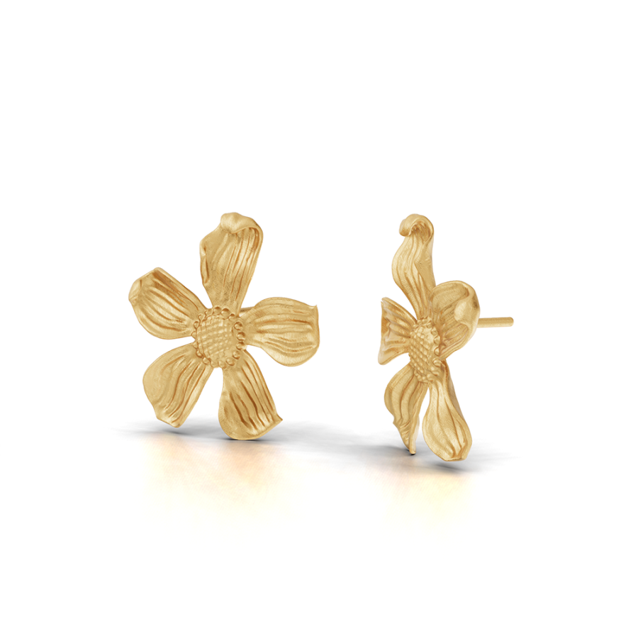 GOLDEN WILDFLOWER EARRINGS