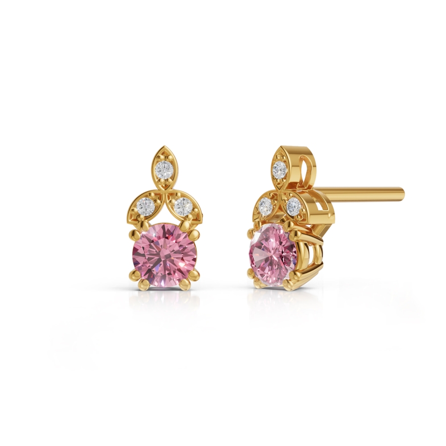 TOURMALINE BLOSSOM EARRINGS