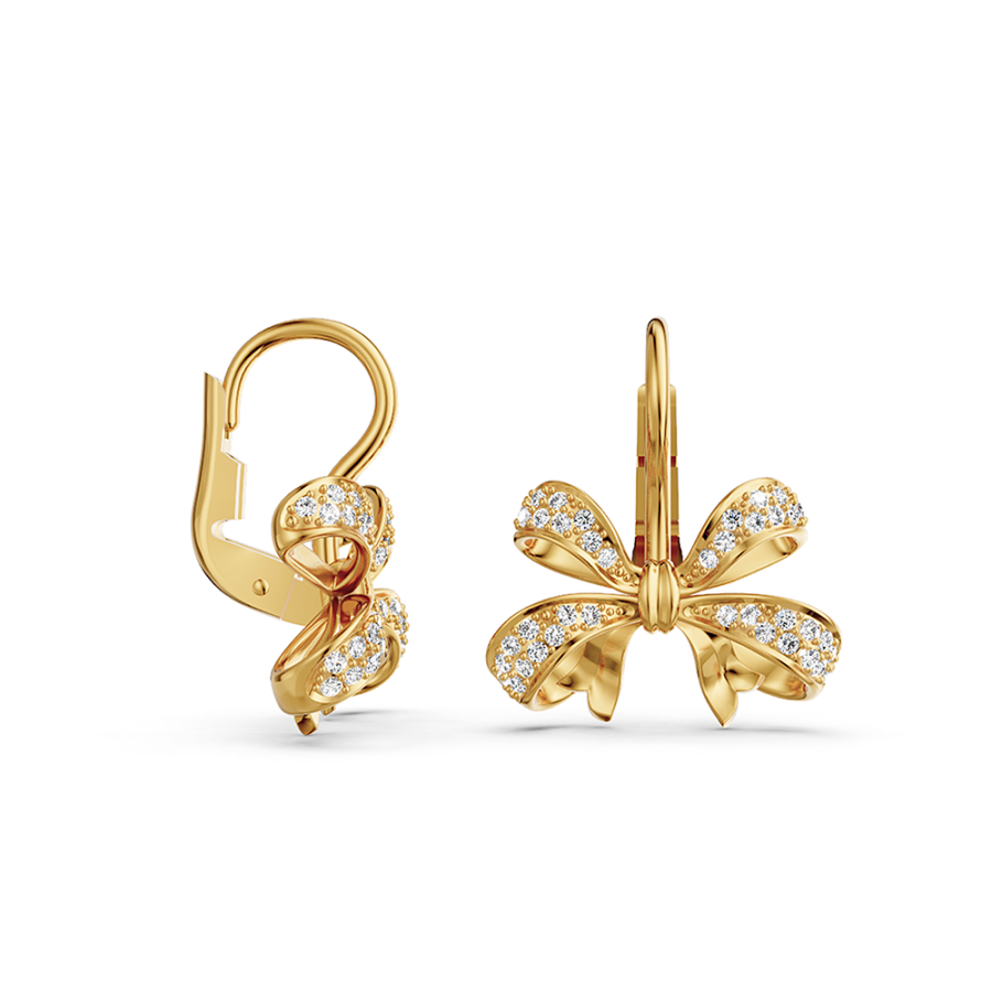 ETERNITY BOW EARRINGS