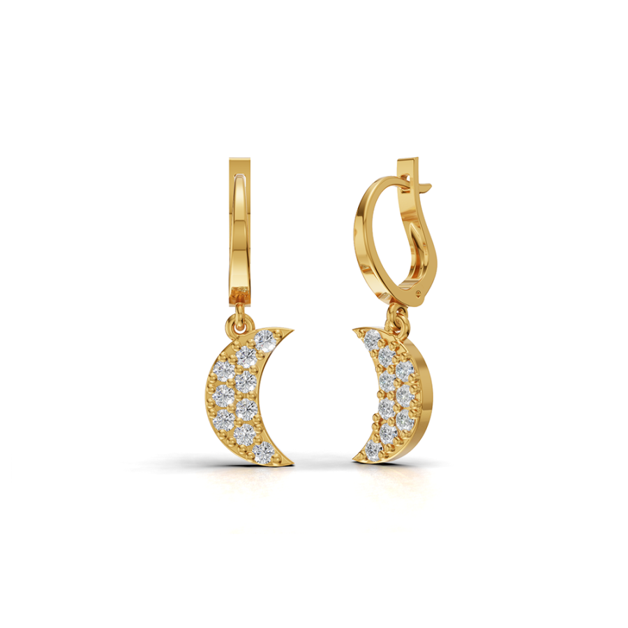 MOONLIGHT HOOP EARRINGS