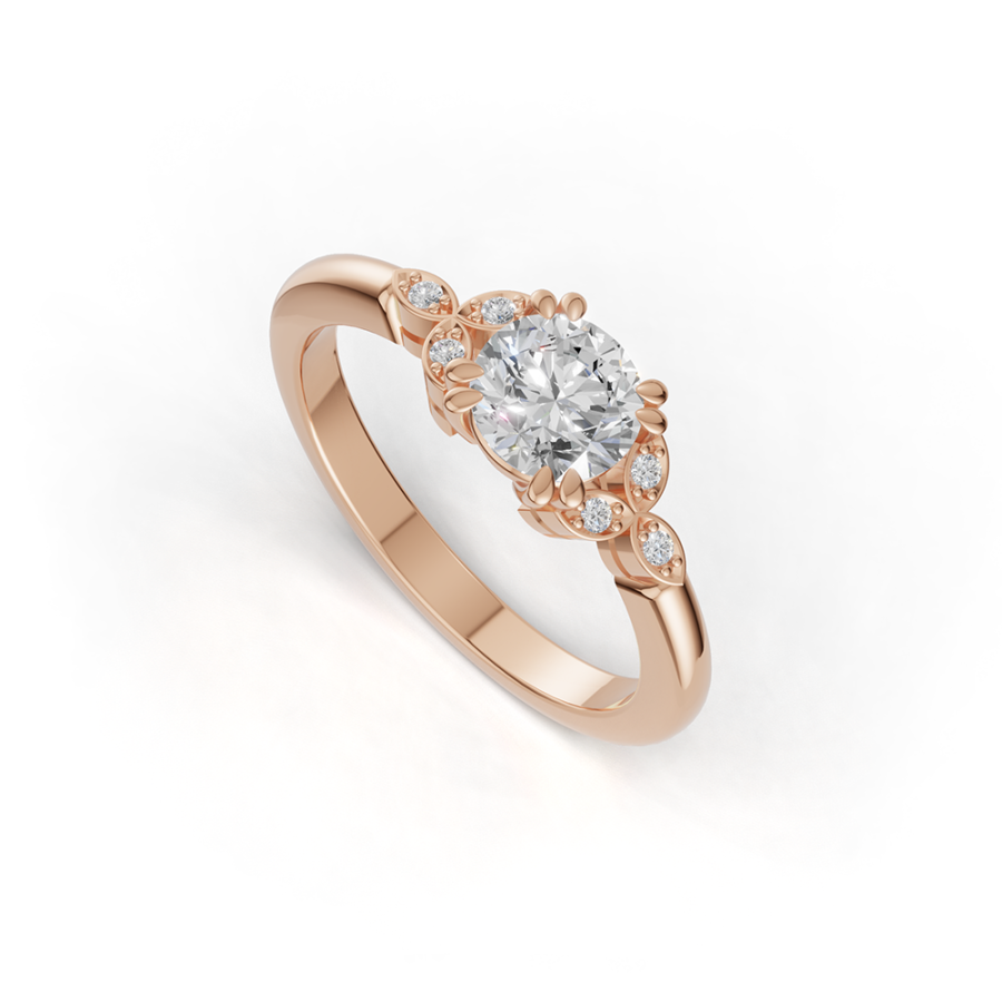 BLOSSOM ZIRCON RING