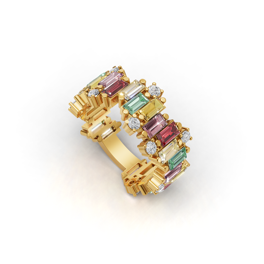 MOSAIC SAPPHIRE RING
