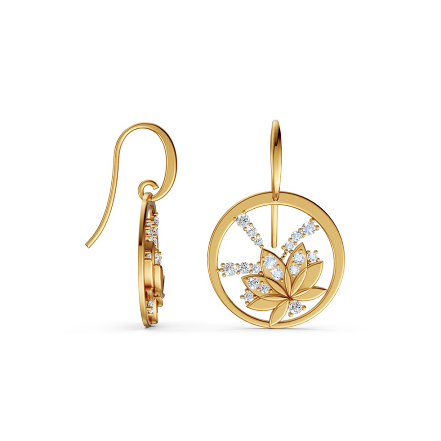 LOTUS LIGHT EARRINGS