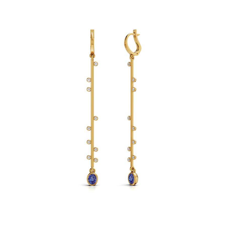 SAPPHIRE CONSTELLATION EARRINGS