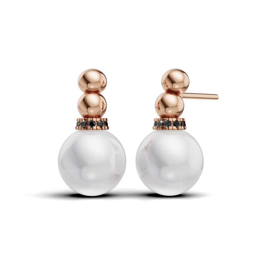 NOIR PEARL EARRINGS