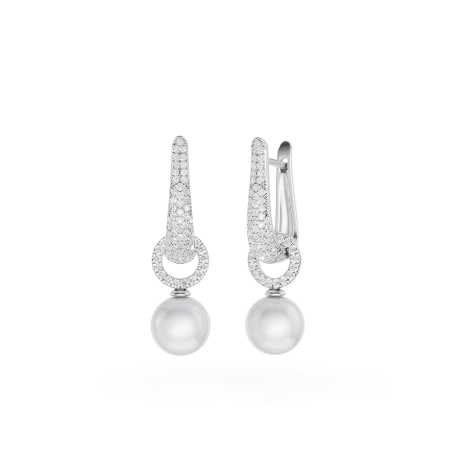 PEARL VEIL EARRINGS