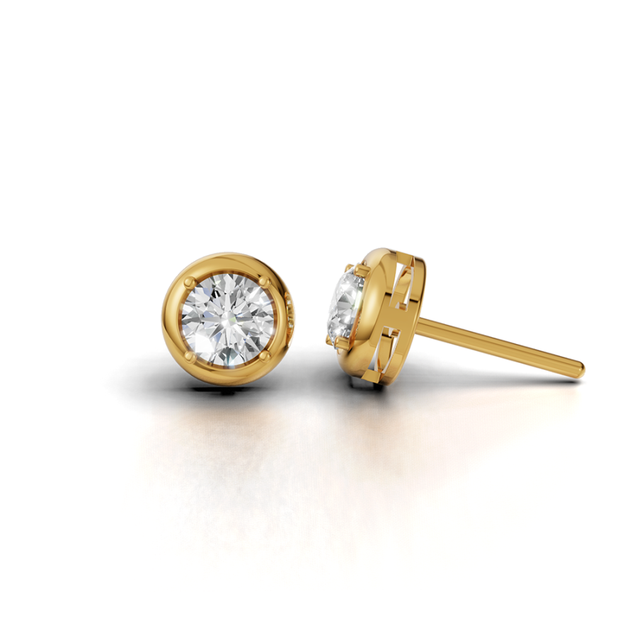 SIGNATURE DIAMOND STUD EARRINGS