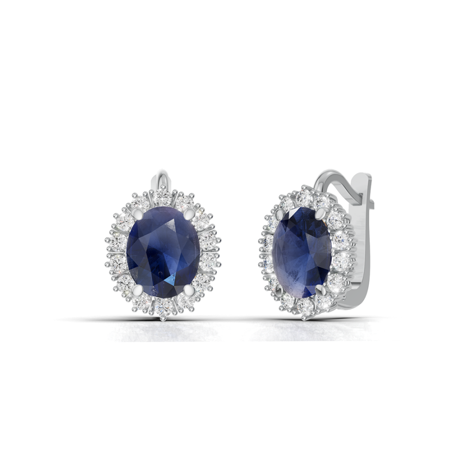 SAPPHIRE ROYAL EARRINGS