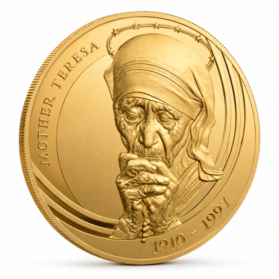 MOTHER TERESA ARTISTIC COIN