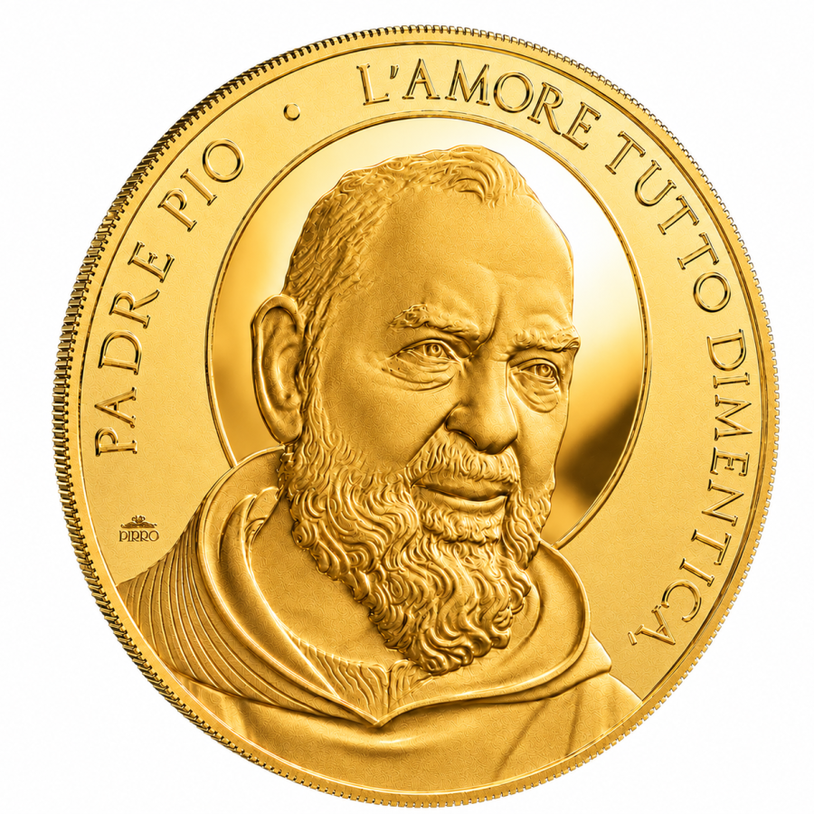PADRE PIO ARTISTIC COIN