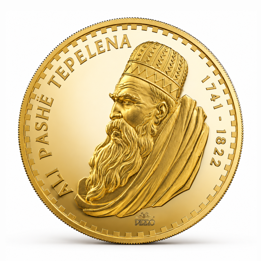 ALI PASHË TEPELENA ARTISTIC COIN