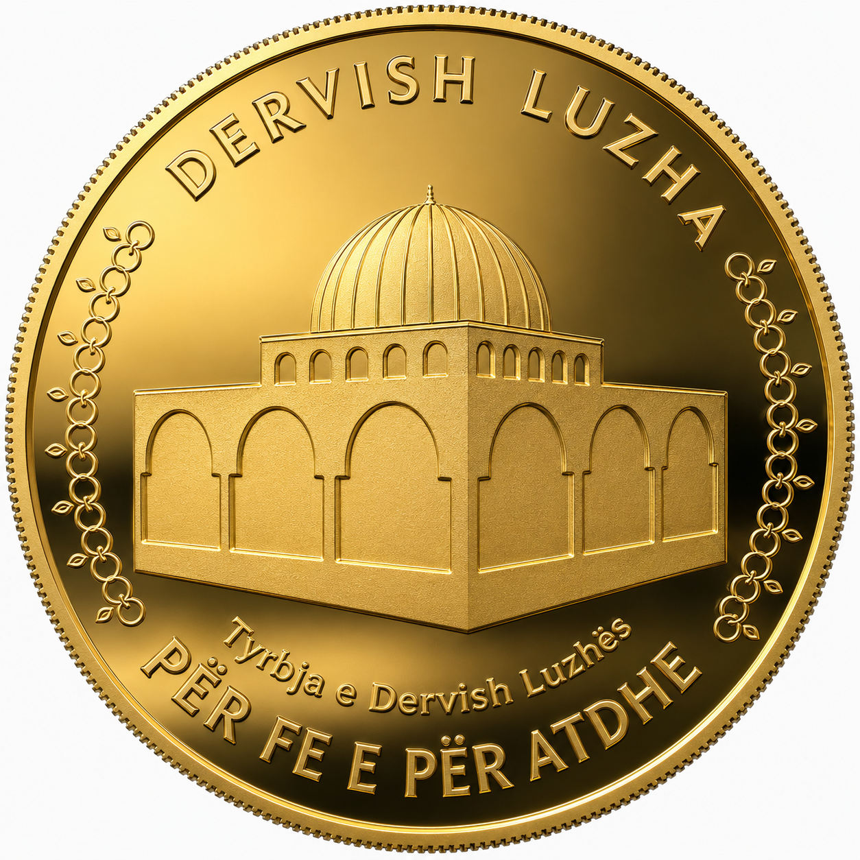 DERVISH LUZHA ARTISTIC COIN - Image 2