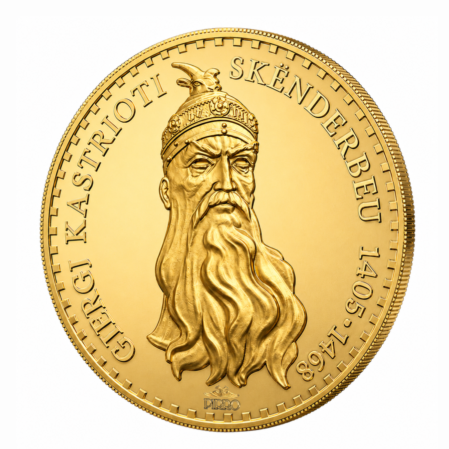 SKANDERBEG ARTISTIC COIN
