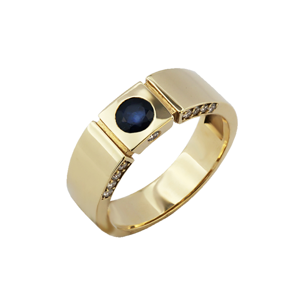 SAPPHIRE MEN RING