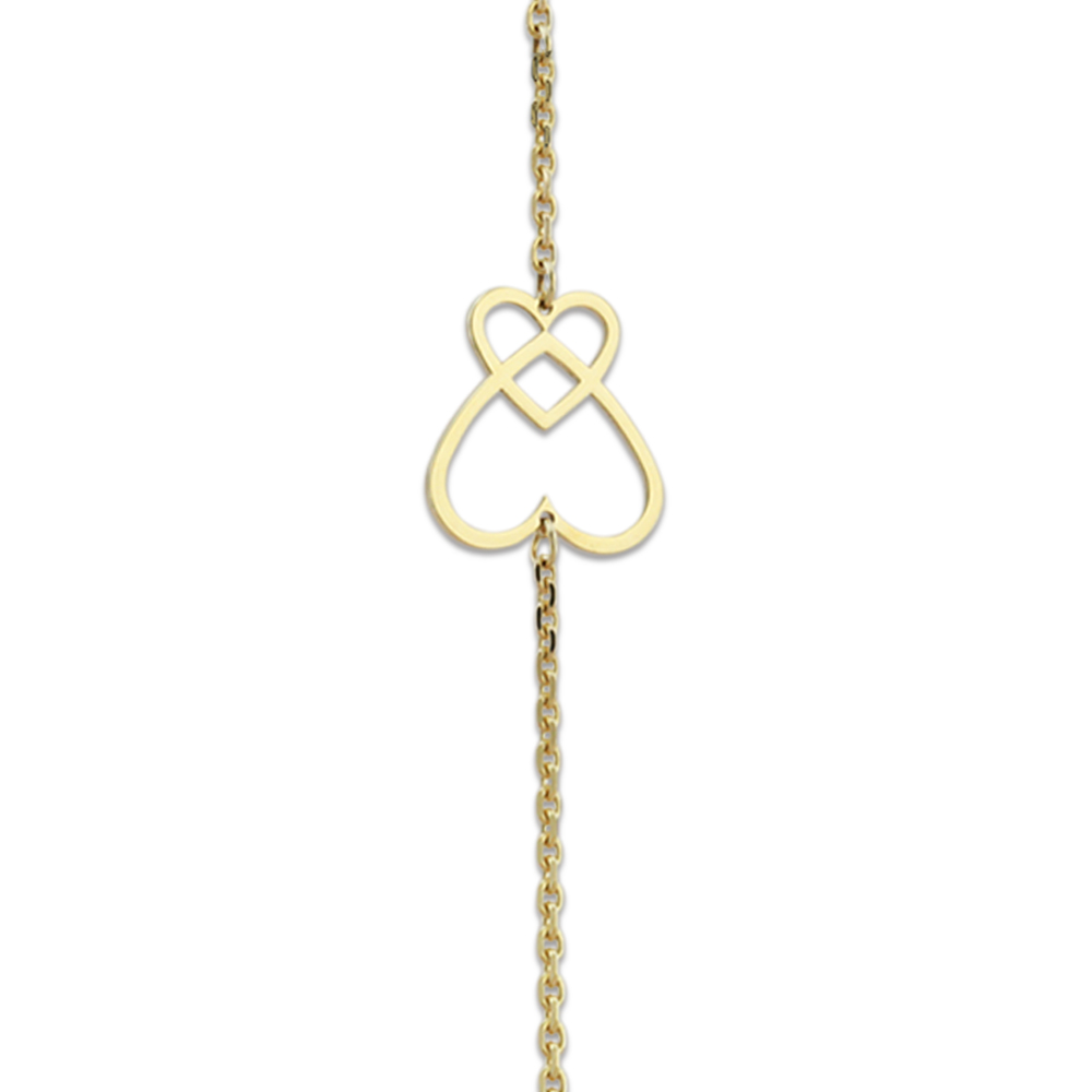  BUTTERFLY HEART BRACELET