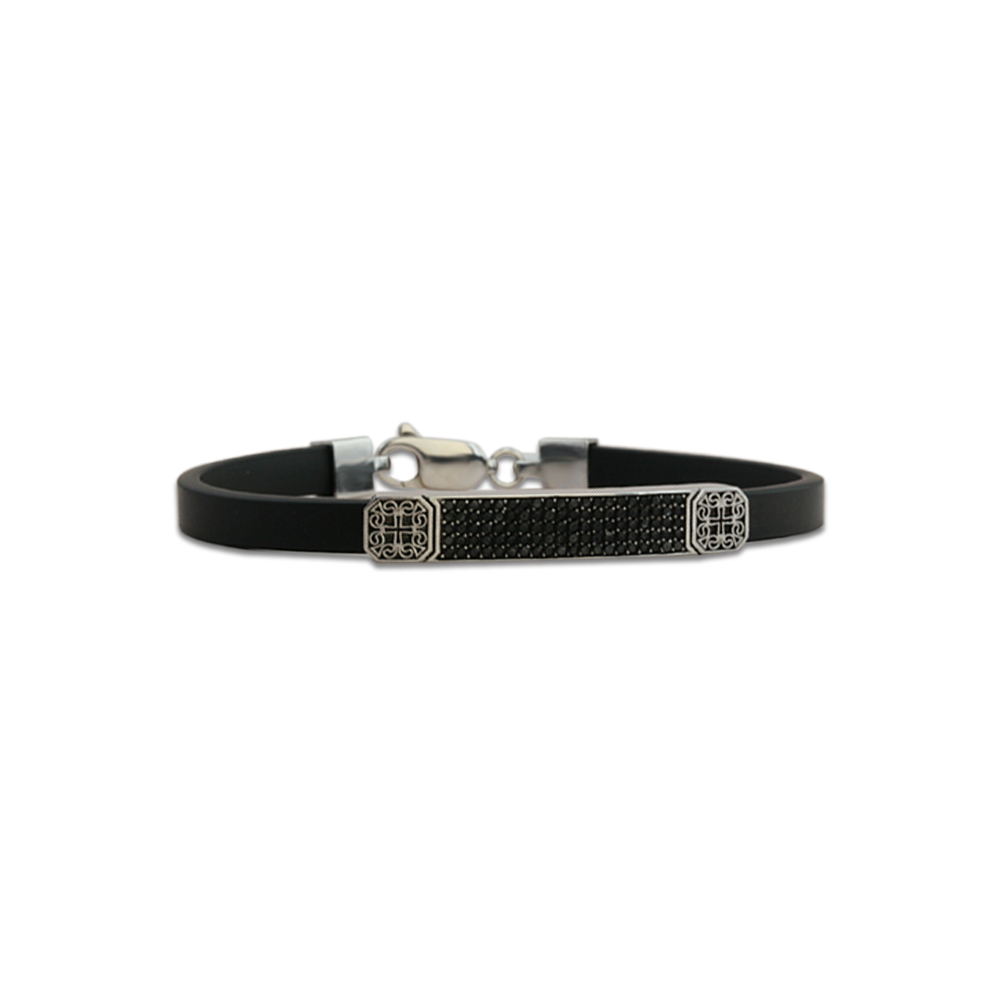 BLACK ZIRCONIUM BRACELET
