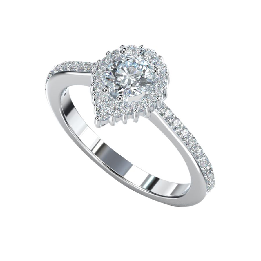 PEAR SHAPE  RING