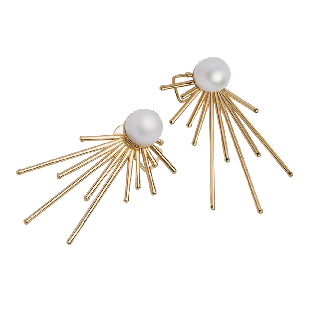 PEARL COMET EARRINGS
