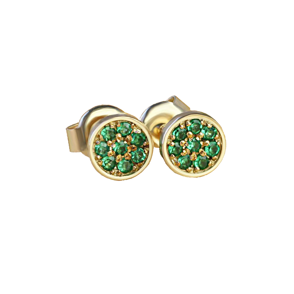 EMERALD EARRINGS 