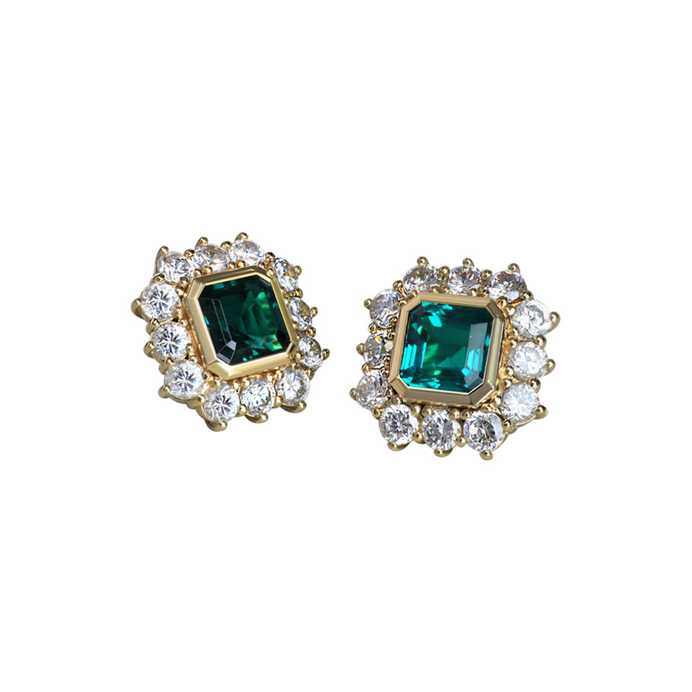 EMERALD CLASSIC EARRINGS