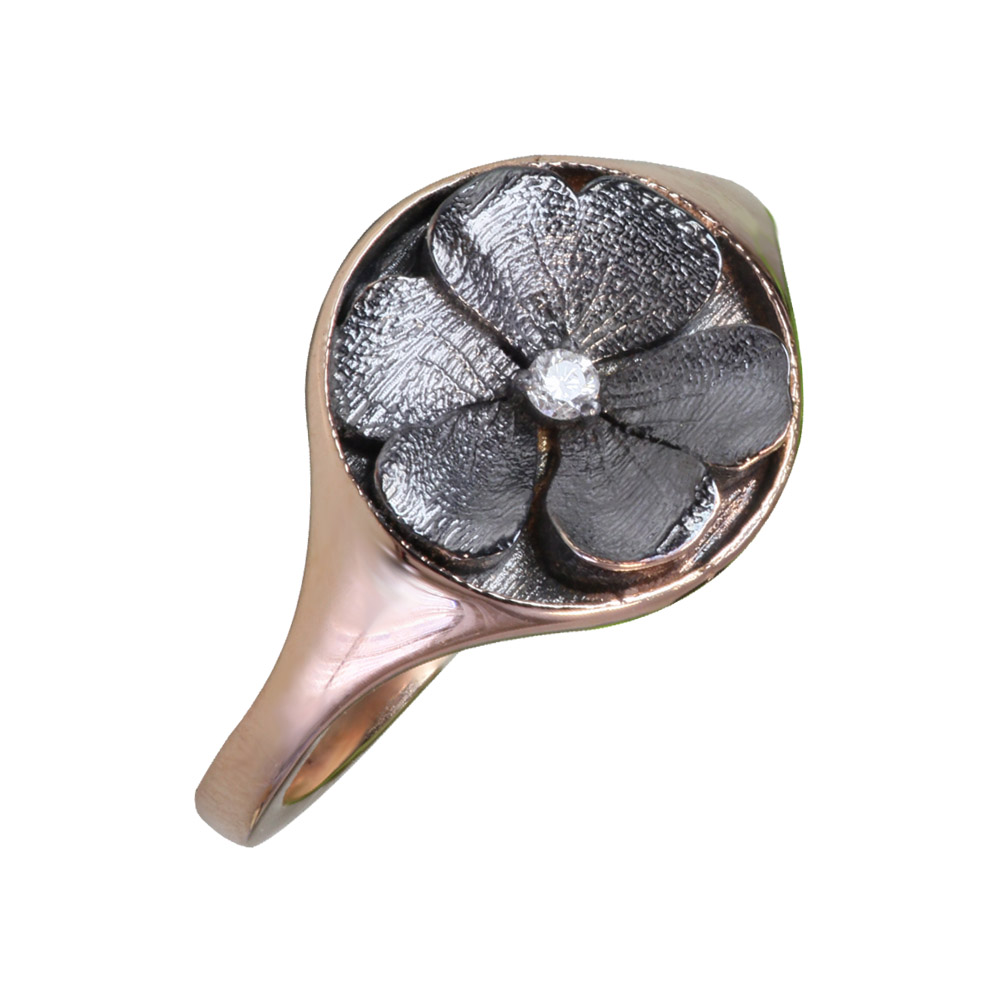 CLOVER ANTIQUE RING