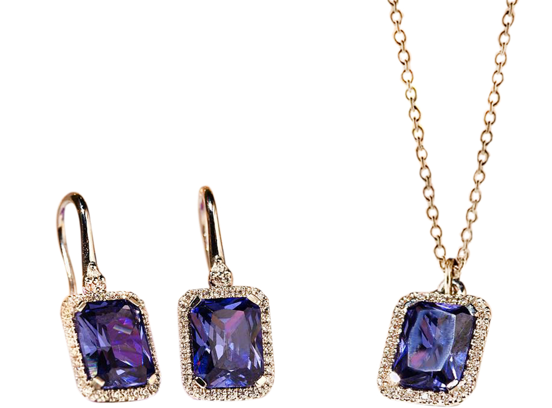 TANZANITE SET