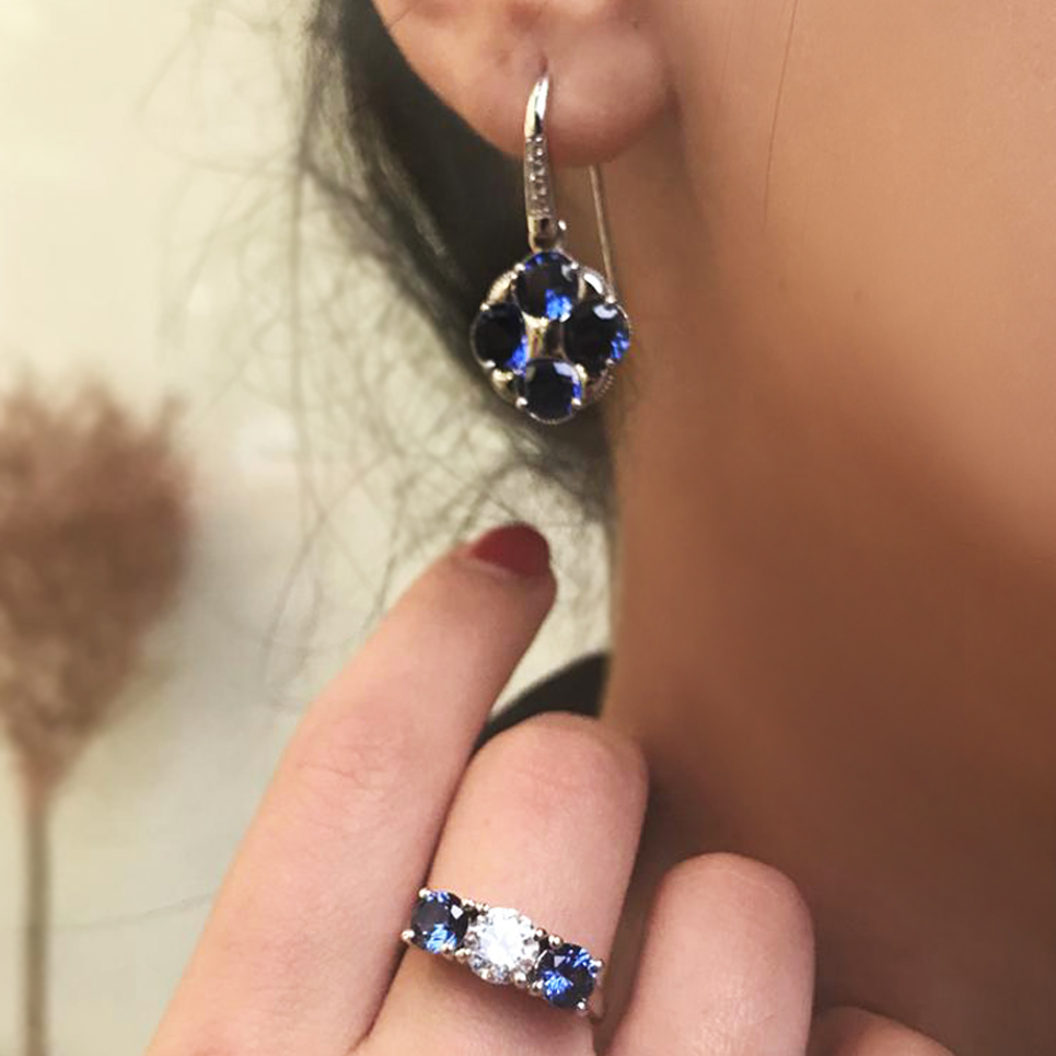 POMEGRANATE EARRINGS