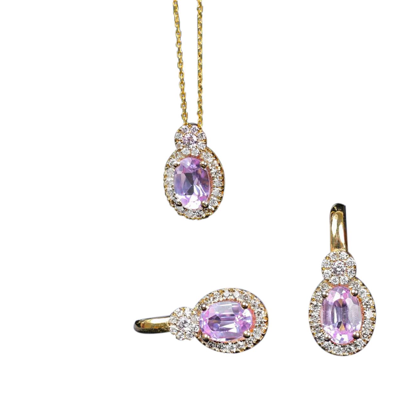 PINK TOPAZ SET