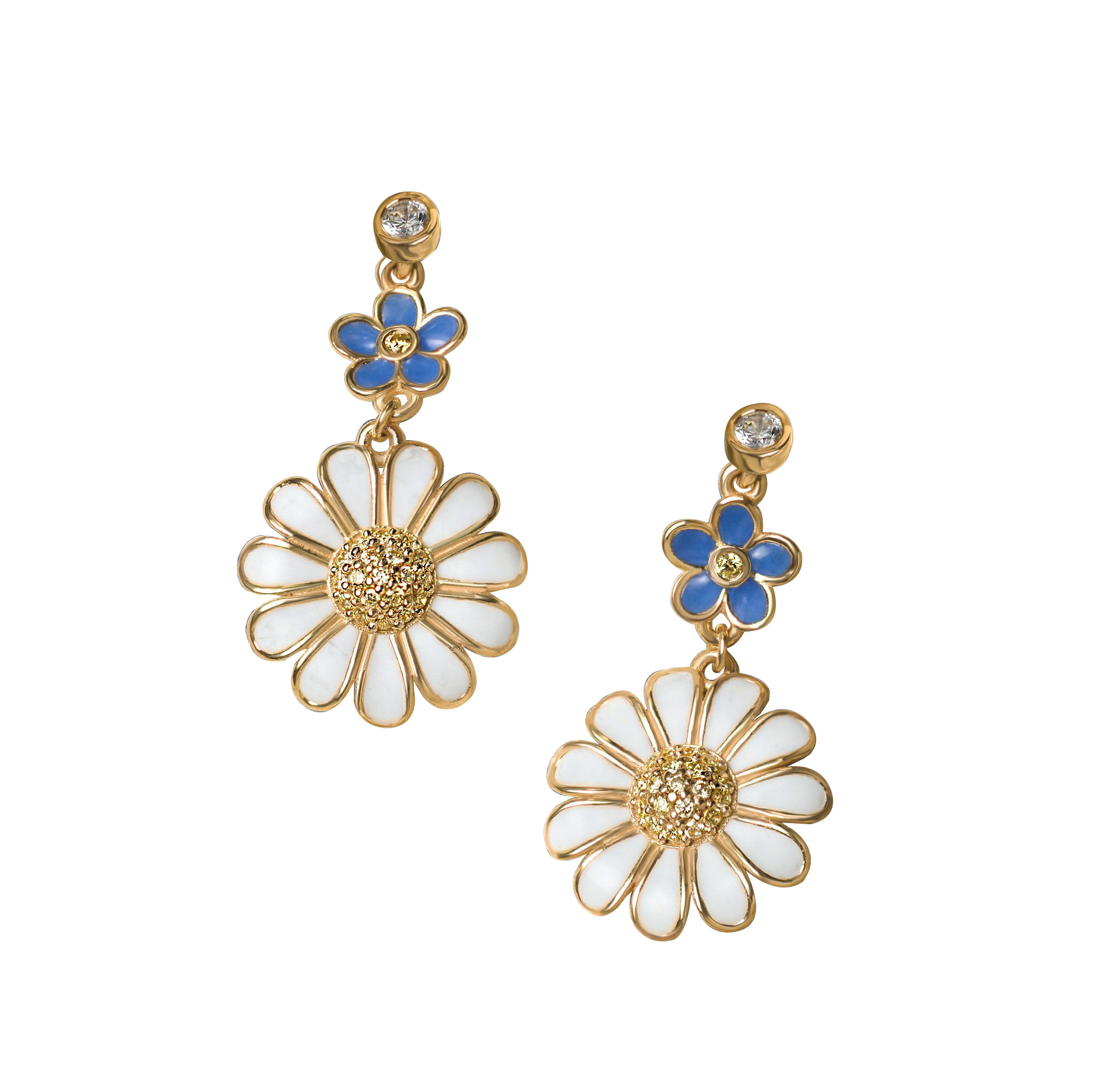 MELON FLOWER EARRINGS