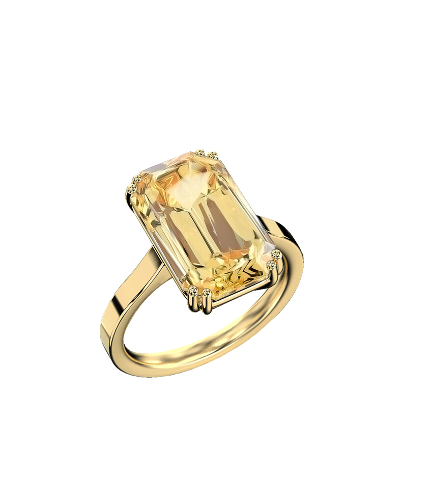 CITRINE RING