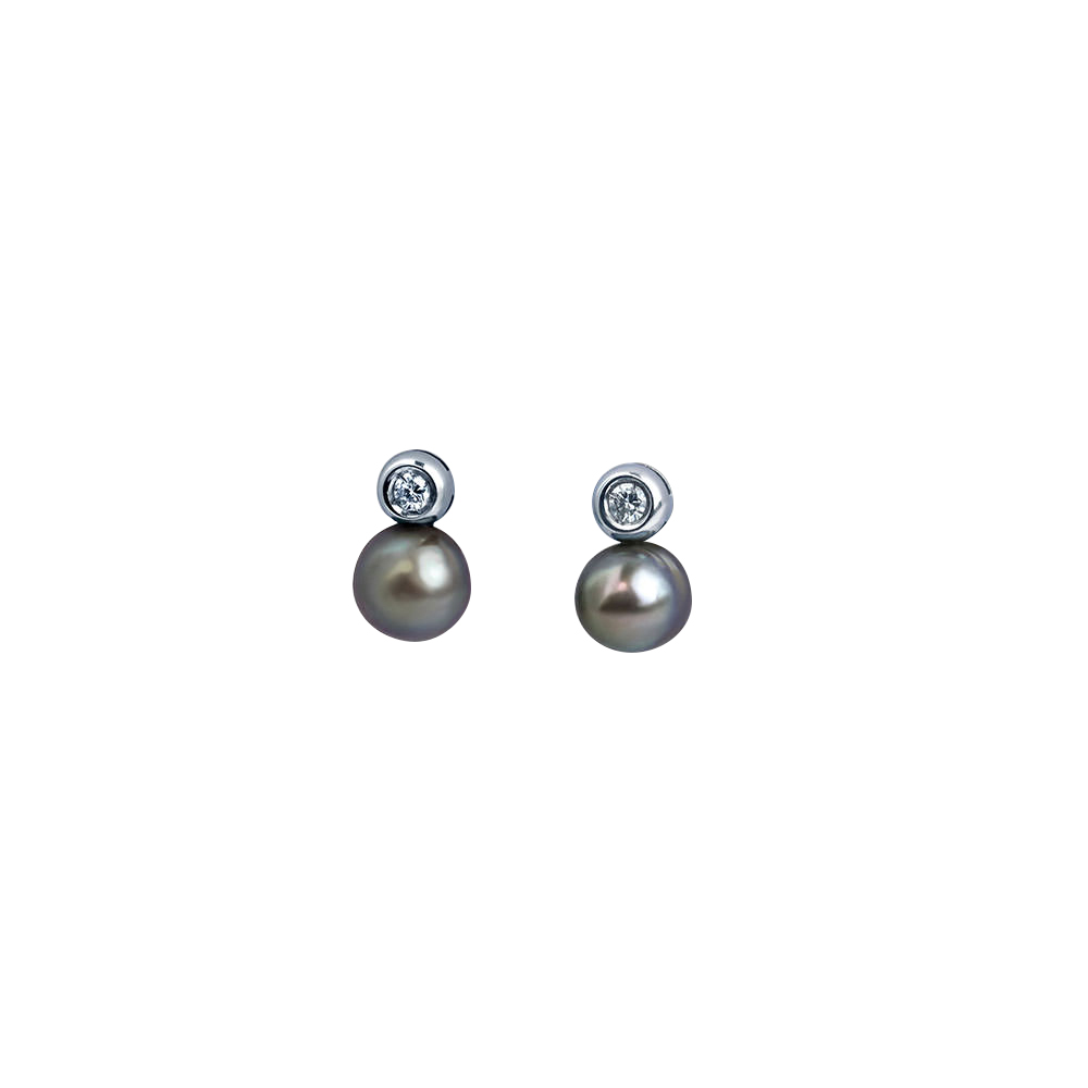 BLACK PEARL  EARRINGS