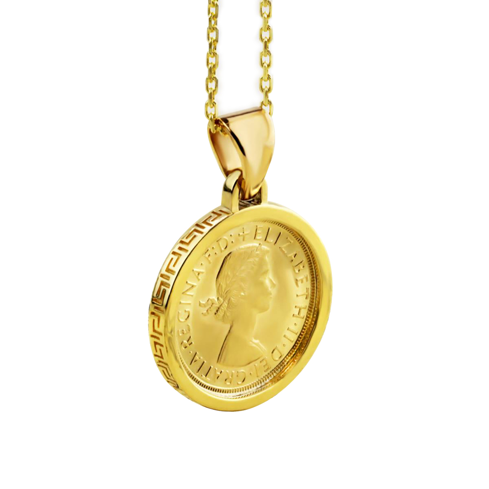 PERSONALIZED COIN PENDANT 