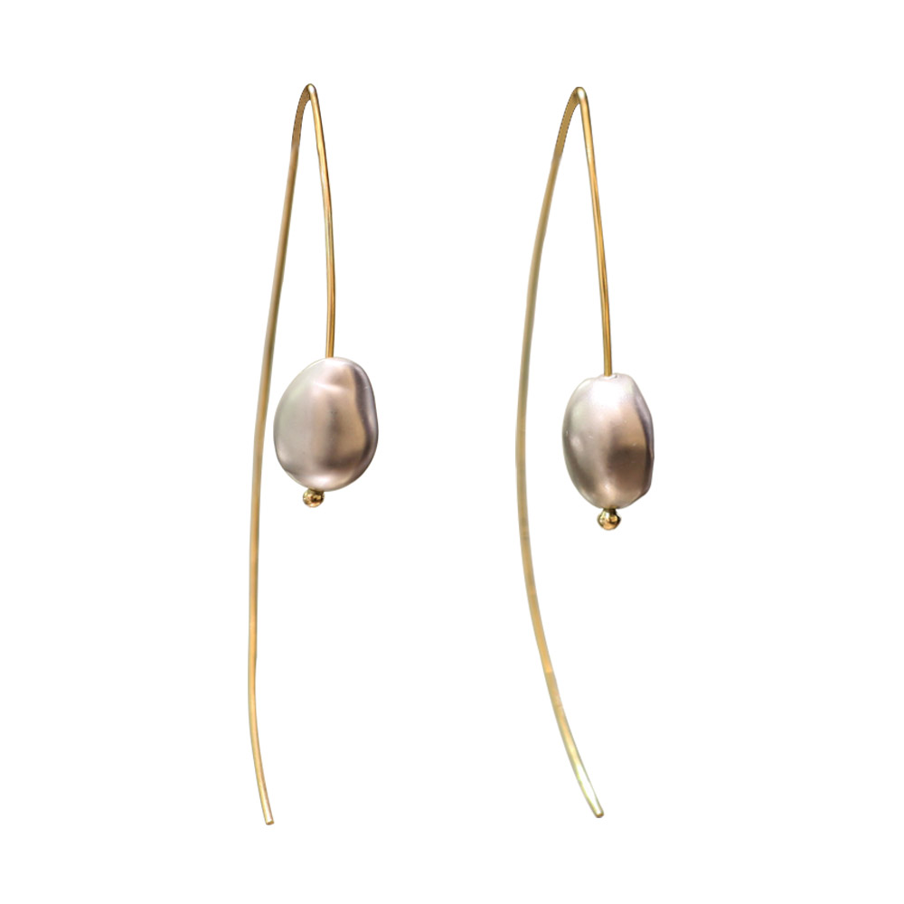 MODERN PEARL EARRINGS