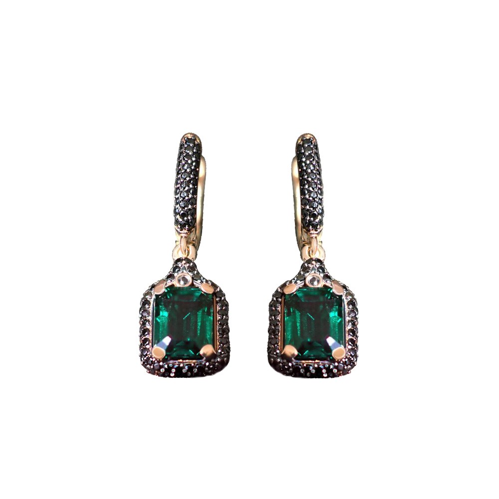 EMERALD CLASSIC EARRINGS 