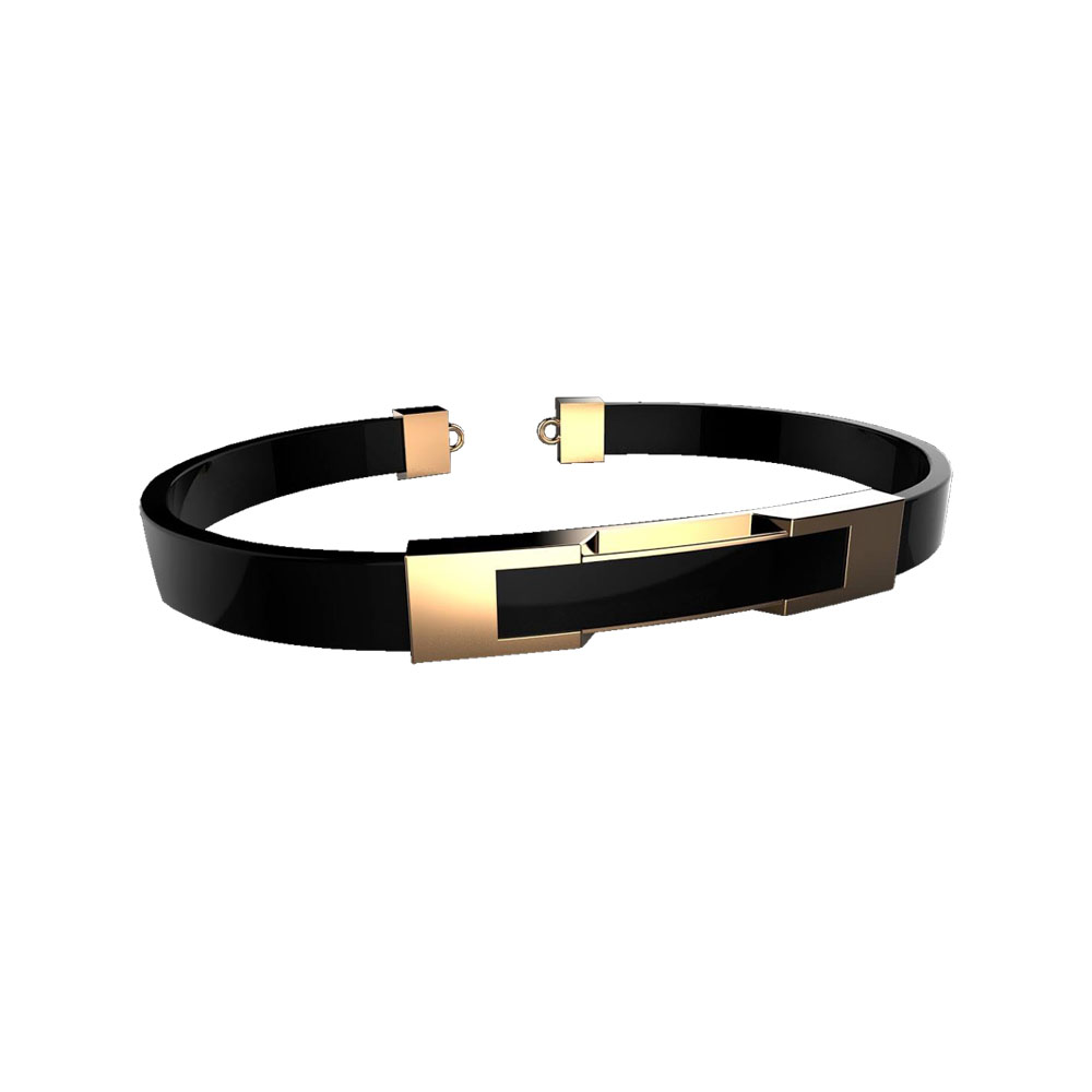 YELLOW GOLD ACCESSORIES MEN BRACELET