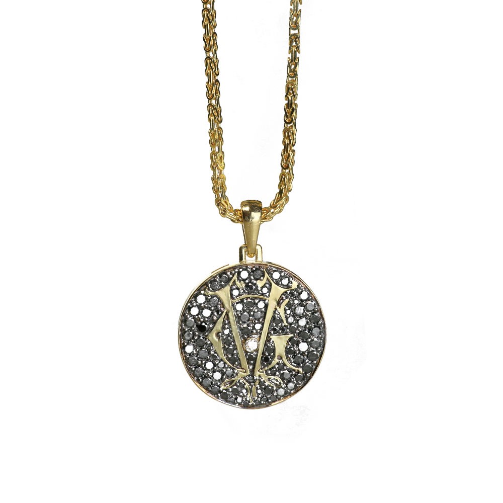 PERSONALIZED PAVE NECKLACE