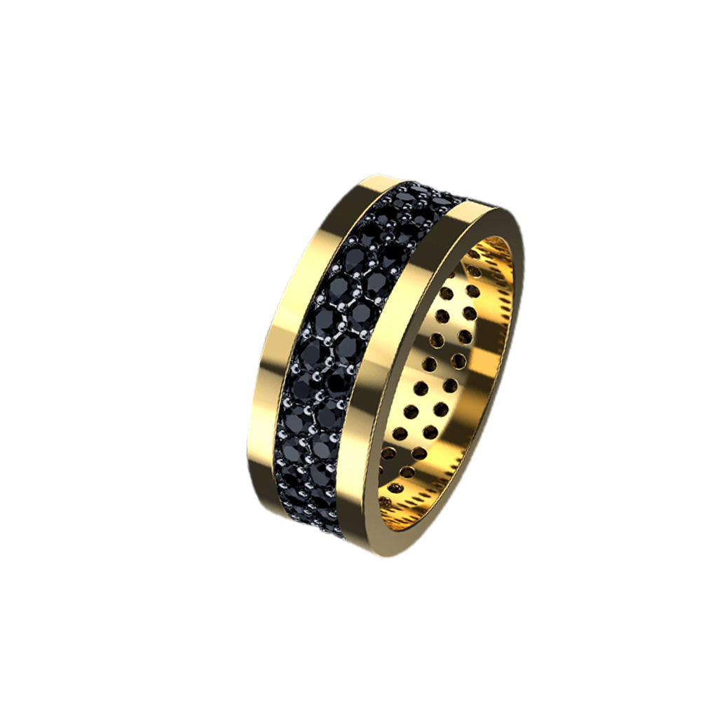 SPECIAL EDITION BLACK ZIRCONIUM MEN BAND
