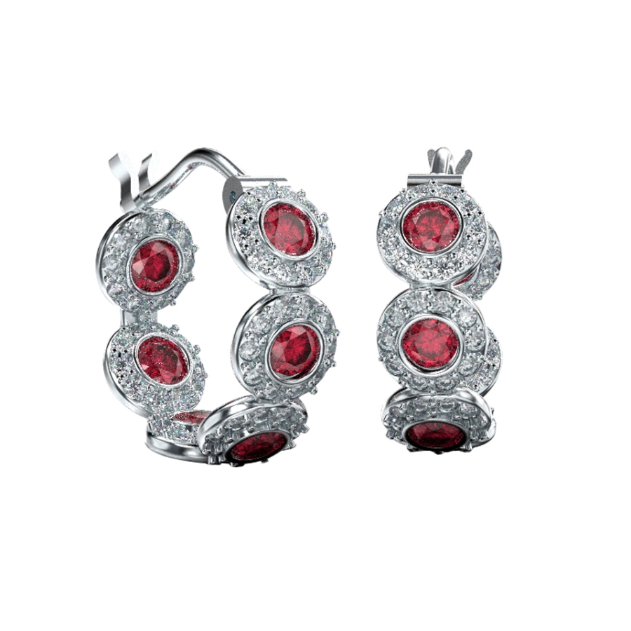RUBY EARRINGS